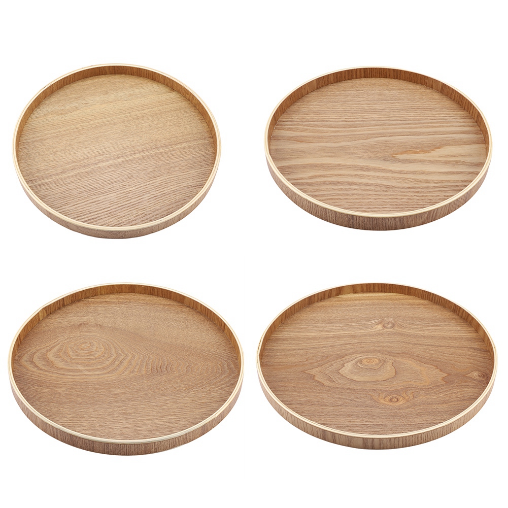 Home Cooking Dishes - Wooden Serving Tray Tea Plate Fruits