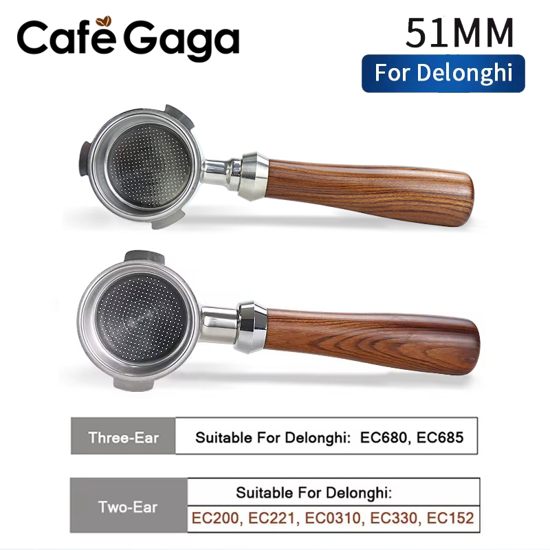 51mm Coffee Bottomless Portafi - đánh giá và giá Delonghi Espresso Dedica 685