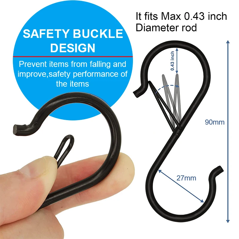 10 /100pcs Metal Hanging Hooks - đánh giá và giá Dosa Pan Iron