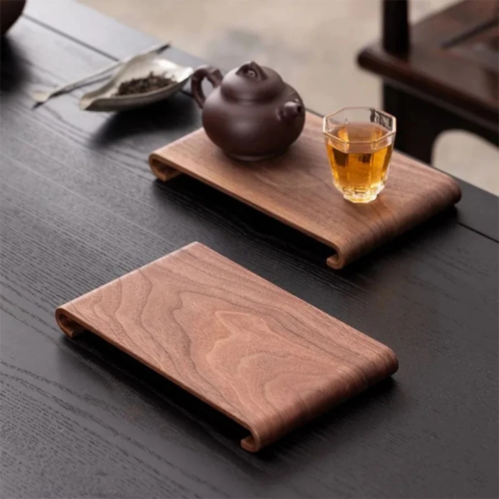 Wooden Coffee Tea Tray Rectang - đánh giá và giá Home Cooking Dishes