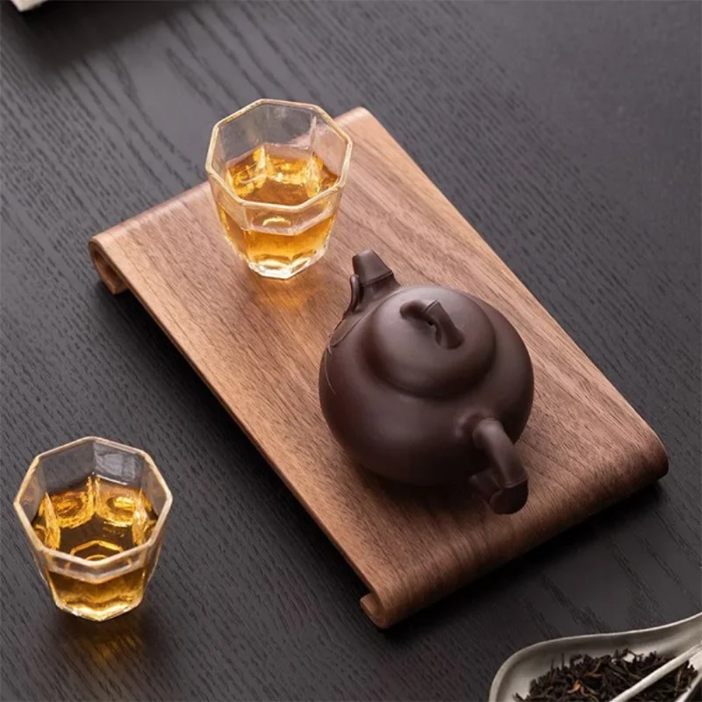 Wooden Coffee Tea Tray Rectang - đánh giá và giá Home Cooking Dishes
