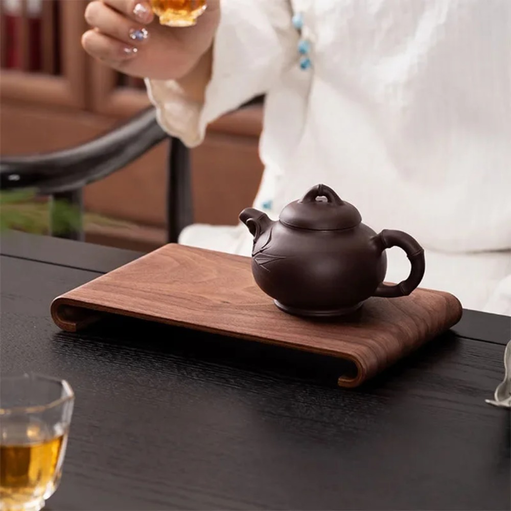 Wooden Coffee Tea Tray Rectang - đánh giá và giá Home Cooking Dishes