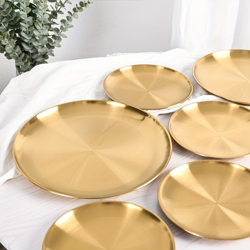 2pcs, Golden Pizza Plates, Sta - đánh giá và giá Home Cooking Dishes