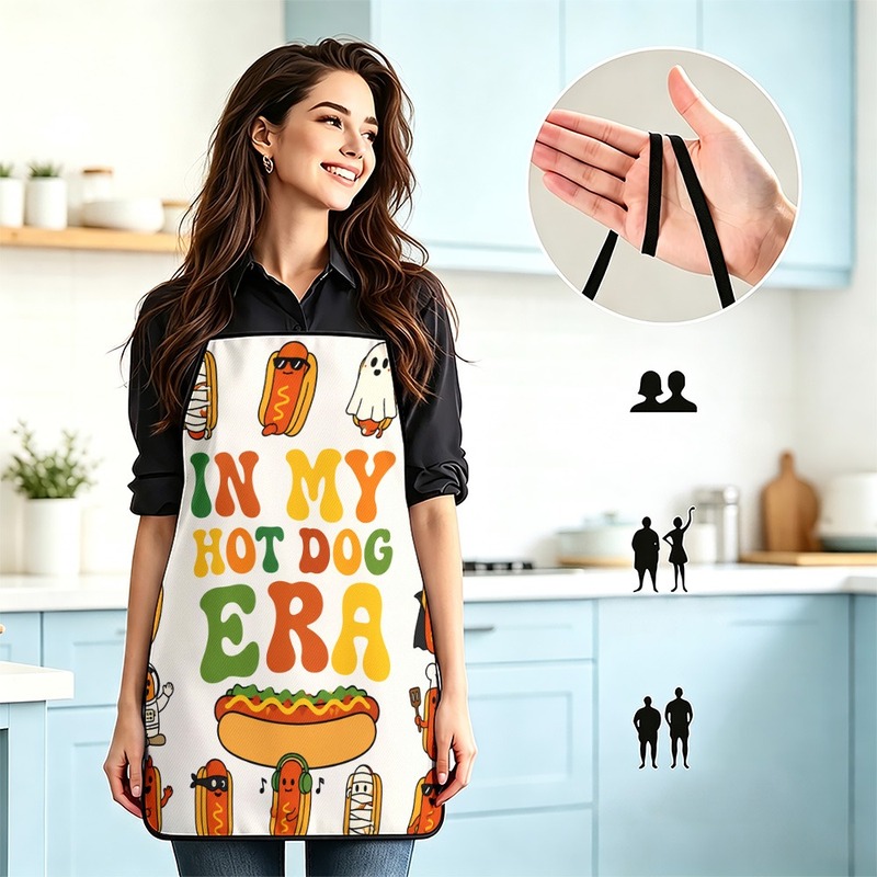 1PC【Apron】2DFlat effect，Fun re - đánh giá và giá Home Cooking For Dogs