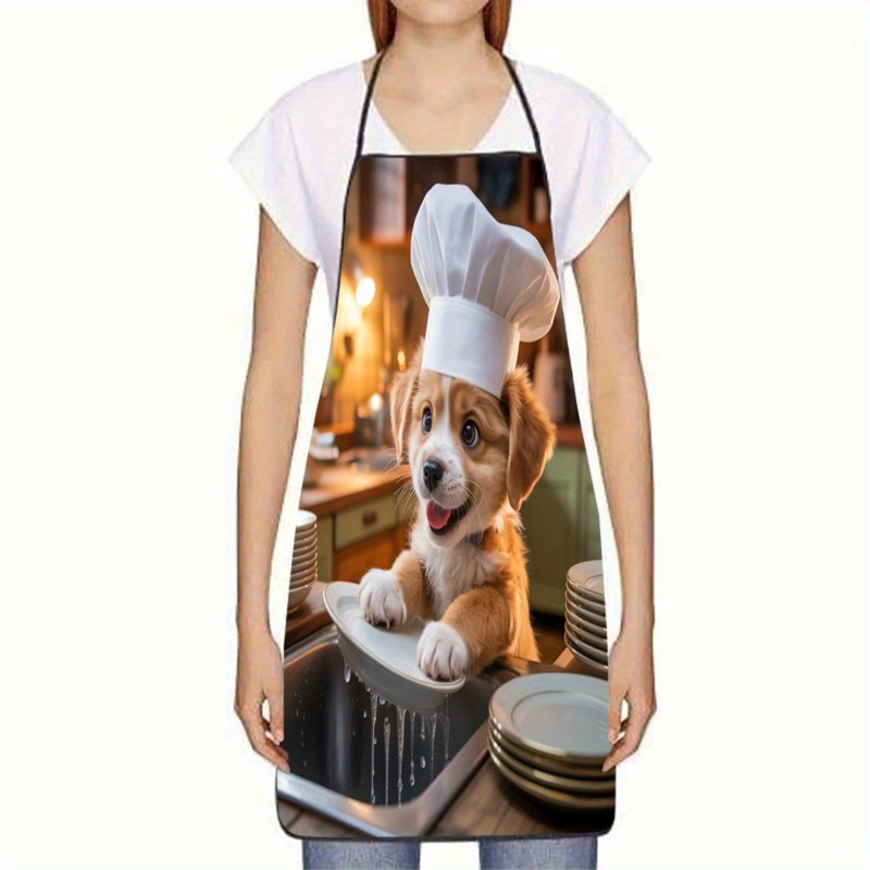 1pc Apron Featuring an Adorabl - đánh giá và giá Home Cooking For Dogs