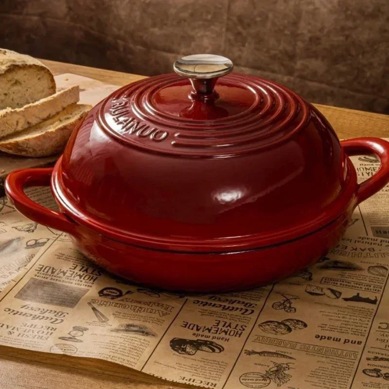 11 Inch Red Enameled Cast Iron - đánh giá và giá Dutch Oven Enamel