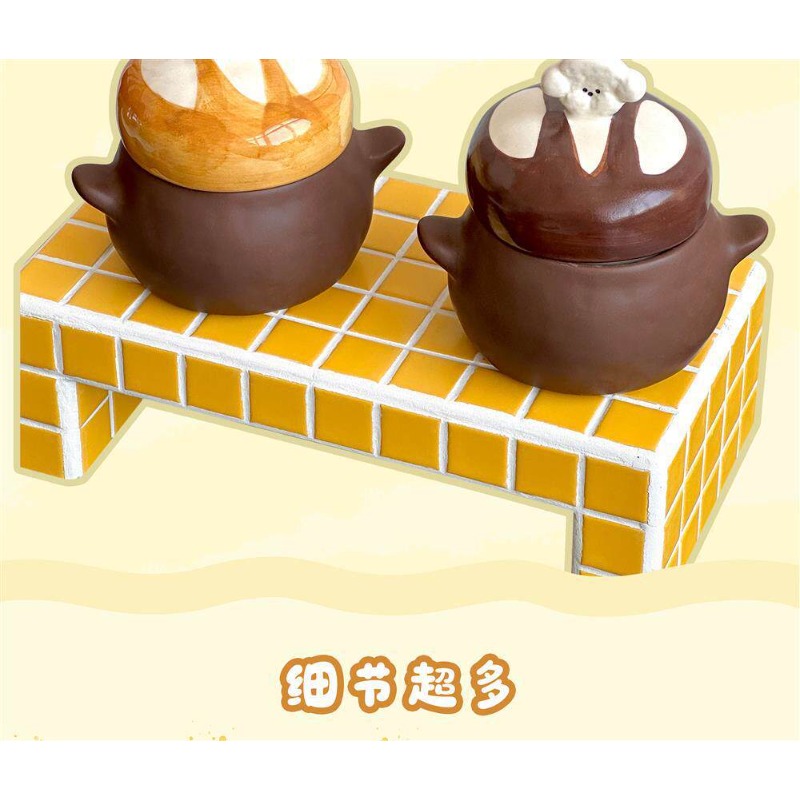 Cute Bread‑Dog Ceramic Stew Po - đánh giá và giá Home Cooking For Dogs