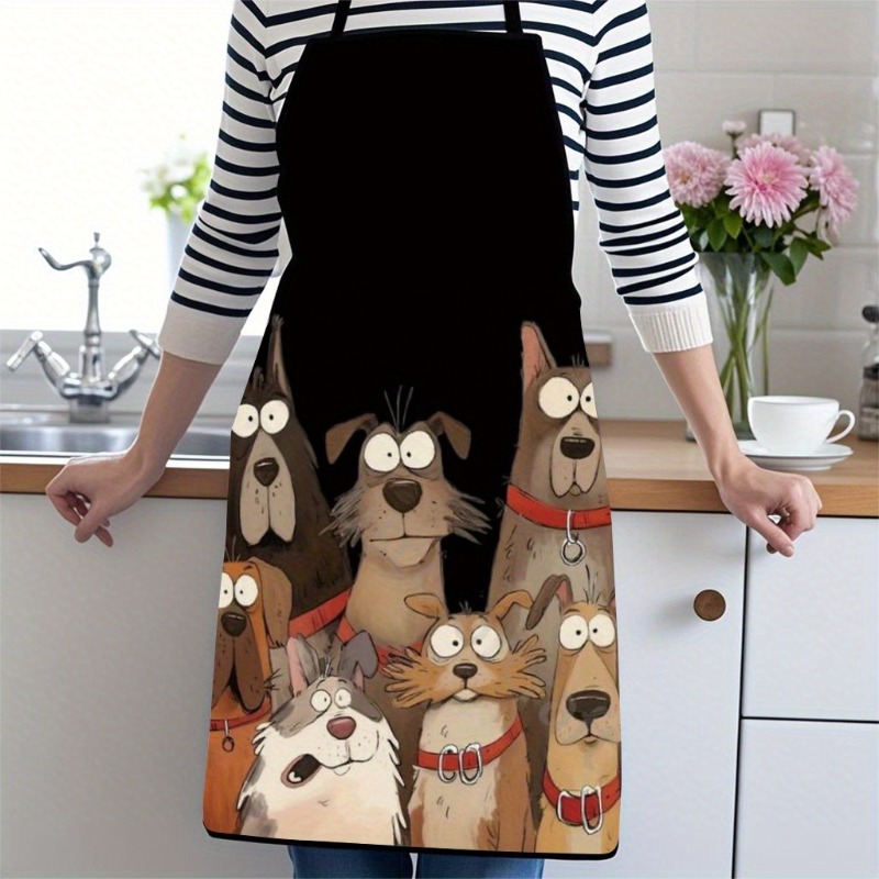 1pc 1pcs Dog Print Apron Suita - đánh giá và giá Home Cooking For Dogs