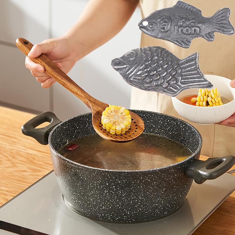 ●2Pcs Iron Fish A Natural Sour - đánh giá và giá Dosa Pan Iron