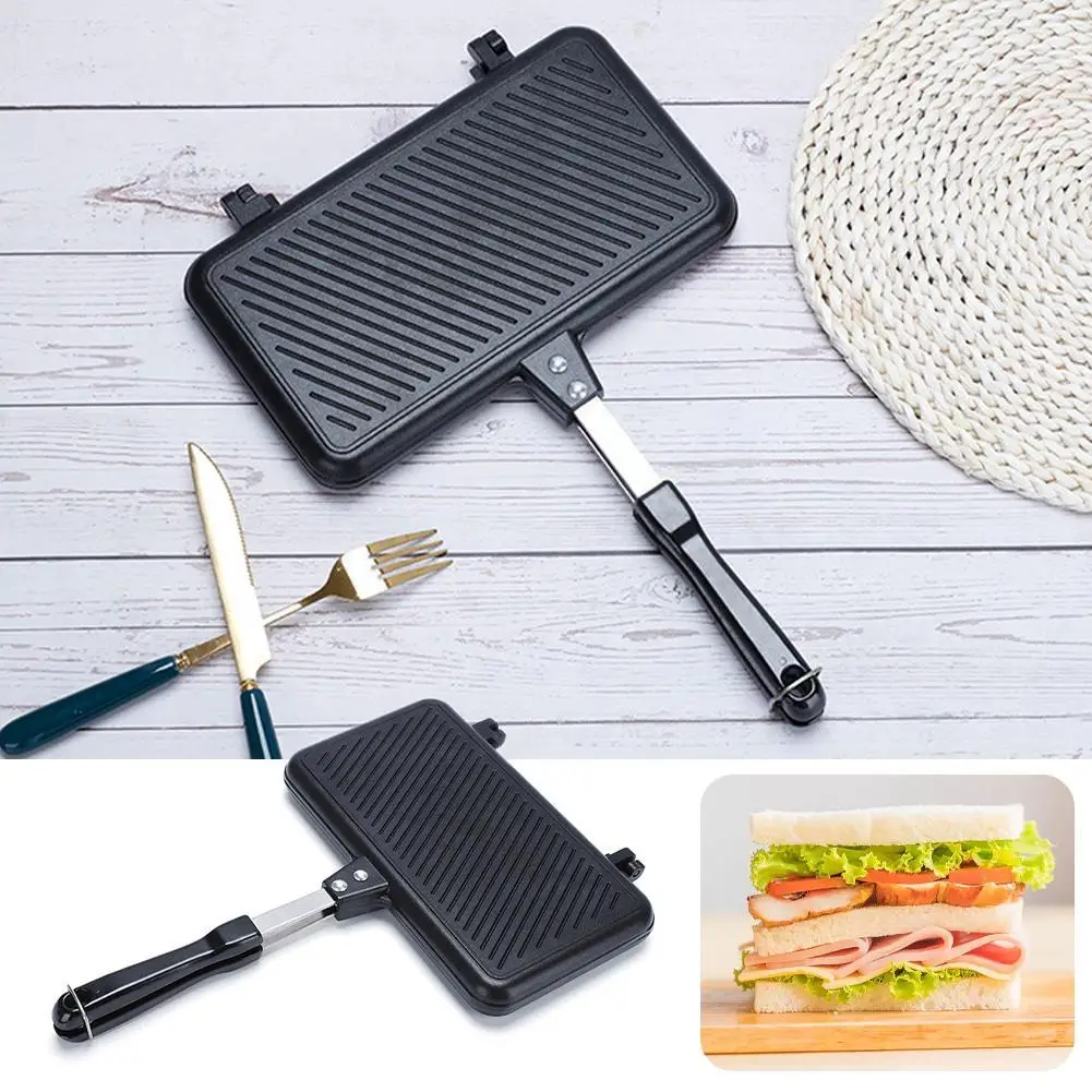 Double-Sided Frying Pan Non-St - đánh giá và giá Dosa Pan Iron