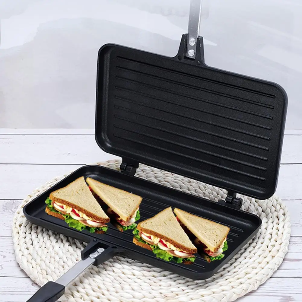 Double-Sided Frying Pan Non-St - đánh giá và giá Dosa Pan Iron