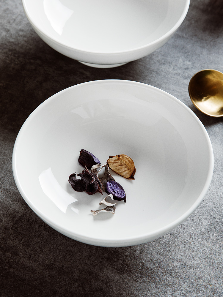 Pure White Ceramic Pastry Frui - đánh giá và giá Home Cooking Dishes