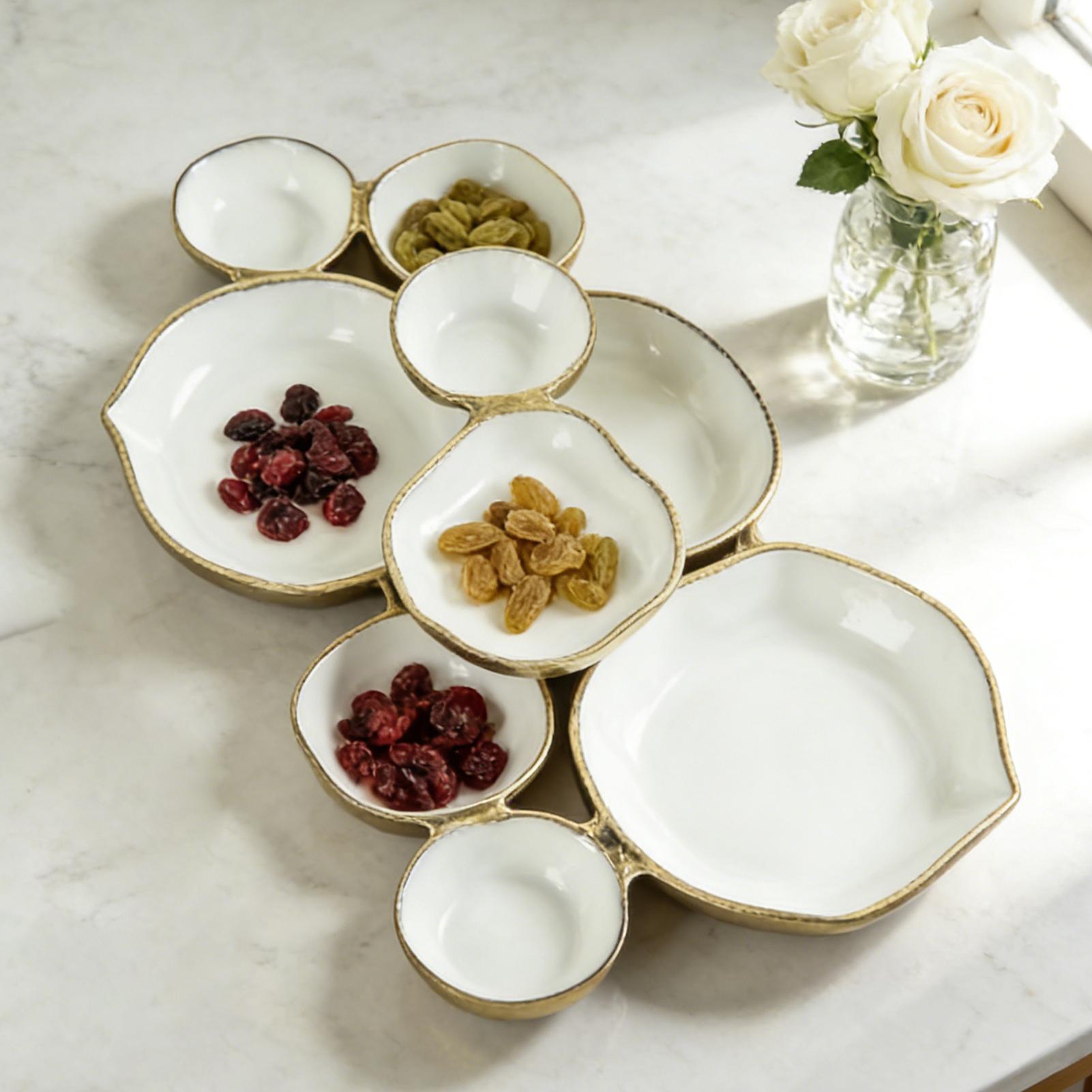9pcs Cluster Serving Bowls 9-G - đánh giá và giá Home Cooking Dishes